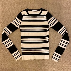 NWOT striped zara knit